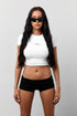 GRAFFITI BABY TEE WHITE